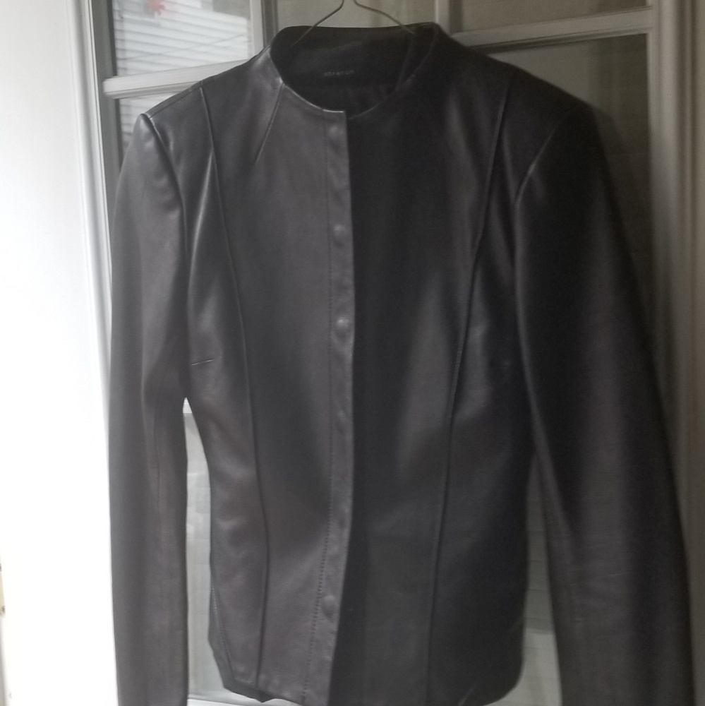 Leather jacket